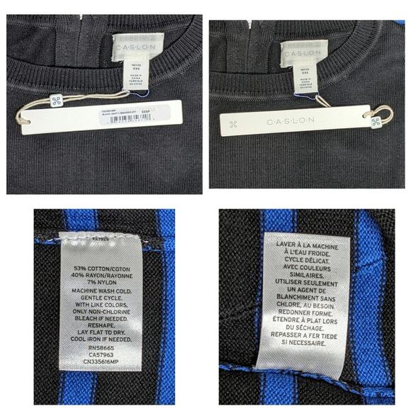 Caslon (Nordstrom) High/Low Tunic Sweater - Size XXSP - NWT - Picture 7 of 7